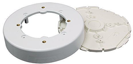 Legrand - Wiremold Circular Box, On-Wall Circular Box to Use as Wiremold Electric Box, White Wiremold Circular Outlet, Wiremold Round Box, 1 Pack, NMW4