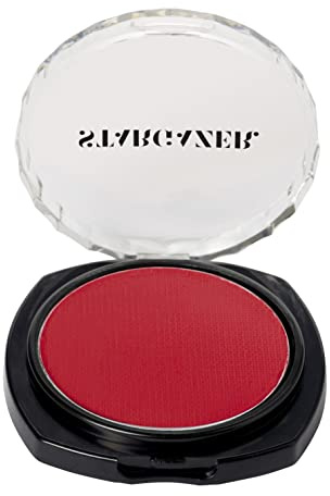 Deep Red eye shadow. Maximum colour pressed powder eye shadow.