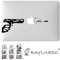 RayLineDo® 1PC Removable DIY MacBook Air Pro Decal Stickers Decoration Laptop Sticker for 11,13, 15, 17 Z133