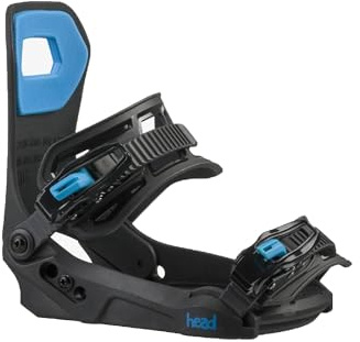 HEAD Lytride Jr Fixation Snowboard Mixte Jeune, Noir, s