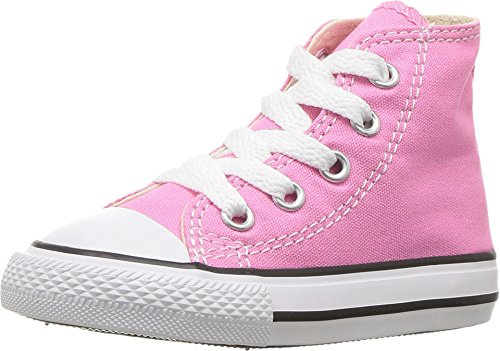 Converse Ctas Core Hi 015860-21-13, Sneaker Ragazza, Rosa, Taglia 25
