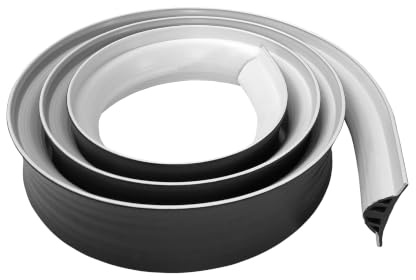 Taylor Made Commercial Grade Double Molded Dock Edging White Side Gard, 10' Coil – Dock guard with heavy wall sections for greater protection – Commercial grade double molded material – 2020108540