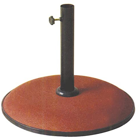 GDLC Base in Cemento per Ombrellone Kroma Tonda Colore Rosso 25 kg.