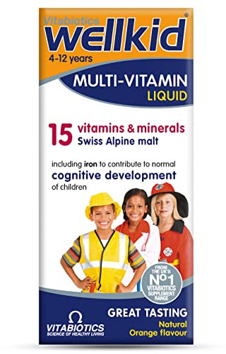 Wellkid Vitabiotics Multivitamin Liquid, 150 ml