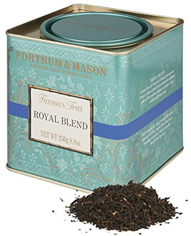 Fortnum & Mason British Tea, Royal Blend, 250g Loose English Tea in a Gift Tin Caddy