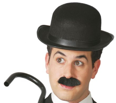 Guirma - Sombrero fieltro bombin negro