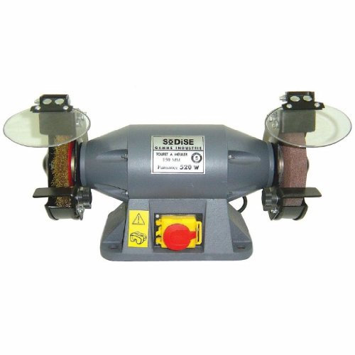 Touret à meuler industriel meule brosse 150 mm Garantie 5 ans