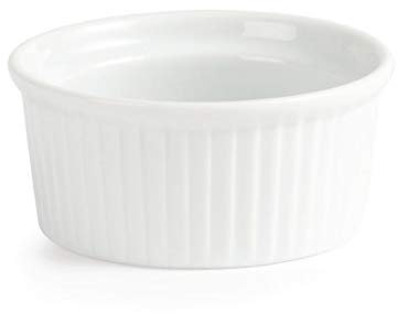 Olympia Whiteware Ramekins 85mm Porcelain Dishes Bakeware Restaurant 12pc