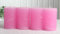 Set: 4X Rustik-Stumpenkerze, 8 x 5 cm Ø, rosa