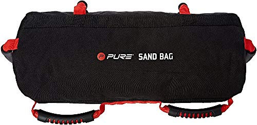 Pure2Improve 2Improve Sandsack Sandsack, Schwarz/Rot, One Size, p2i100160 20kg (4X 5kg Einzelsäcke)