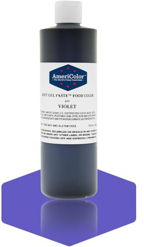 VIOLET 13.5 Ounce Soft Gel Paste Food Color