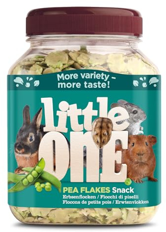 Little One Snack Pea Flakes for Small Animals, 230 g