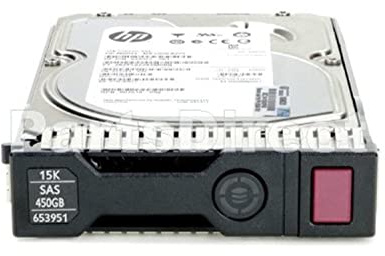 Hewlett Packard Enterprise 653951-001 Disco Duro Interno 3.5 450 GB SAS