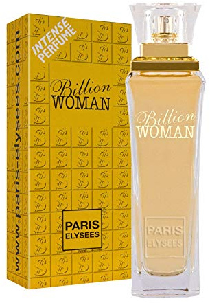 PARIS ELYSEES - Billion Woman - Eau de Toilette mujer - Chipre y Afrutada - Naranja y Mandarina - Colonia mujer - Frasco de 100ml