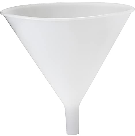 Hutzler Plastic Funnel, 64 oz, Natural