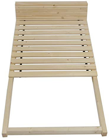 TUGA - Holztech Rollrost und Auflagerrahmen Lattenrost 90 x 200 cm 300kg Palettenbett Gästebett