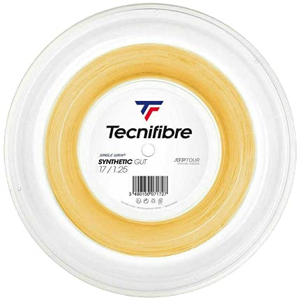 Tecnifibre Synthetic Gut Tennis String Natural 1.25mm - 200m Reel
