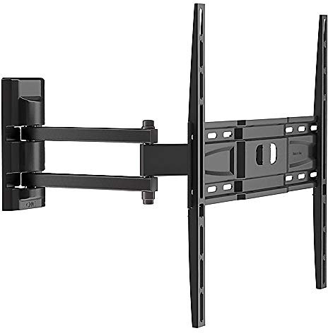 Meliconi CME EDR 400 - Supporto TV con doppio braccio per poter ruotare e inclinare la tv, Adatto per Tv, a Schermo Piatto da 40 a 55 pollici, Made in Italy