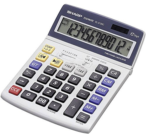 Sharp EL-2125C - anzeigender Taschenrechner