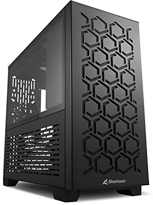Sharkoon MS-Y1000 Black, Micro-ATX PC Gehäuse