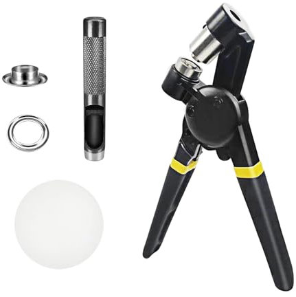 Kits de herramientas de ojales, alicates de ojal, punzón de mano con ojales, kits de ojales manuales, máquina de prensa para pancartas y telas