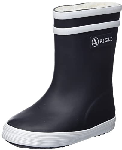 Aigle Baby Flac Fur Gummistiefel, Unisex-Kinder Gummistiefel, Marine, 19 EU