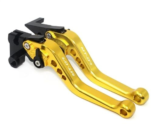 HZlailai MT07 MT 07 MT-07 2014-2024 2015 per Moto Accessori CNC Breve Freno Leva Frizione Regolabile Oro