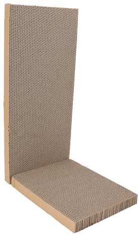 Tampone Graffiante Tampone Gatto Graffiatura Cartone Mobili di Carta Ondulata Facile Sostituzione Cartone Graffiatore Gatto (Grande)