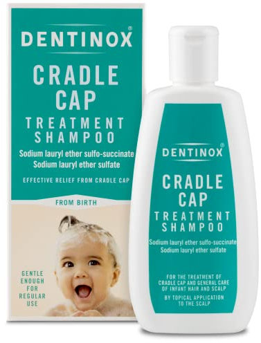 Dentinox Cradle Cap Treatment Shampoo for Babies, 125 milliliters