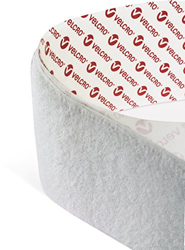 VELCRO Brand - Nastro di velcro autoadesivo, PS14, larghezza 30 mm, bianco