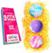 Set regalo di 3 bombe da bagno di valore da Zimpli Gifts, perfette per idratare la pelle, regali di compleanno fatti a mano per le donne, bolle di sapone per il bagno termale, riempimento per le calze