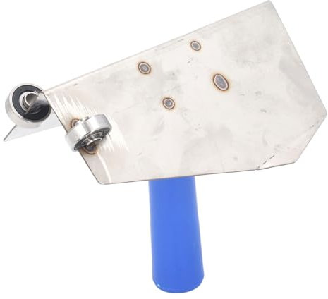 Inneneckenkelle, um 360° Drehbares Eck-Trockenbauwerkzeug aus Edelstahl mit Innenwinkel und Weichem Griff, Wandeckenspachtel mit Lager für Glattes und Flaches Verputzen