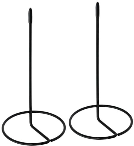 Casiler Portanotas De Papel, 2 Piezas, Eje para Cheques De Restaurante, Soporte De Acero Inoxidable para Facturas, Notas, Recibos, Tenedores, Notas, Papel, Palo con Pinchos