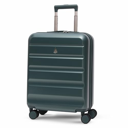 Aerolite Erweiterbar 55x40x20cm auf 55x40x23 cm Lufthansa Eurowings Condor Wizz Air Priorität und mehr Maximale Größe, Leichtes Hartschale Handgepäck Koffer 55x40x20 55x40x23 mit 4 Rädern