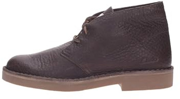 CLARKS Polonais Homme Desert Boot Evo Dark Brown Leather U26CL07 26183363, Dark Brown Lea, 42 EU