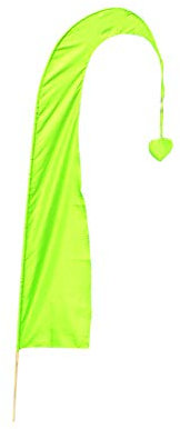 Bali-Fahne, Polyester, maigrün, 120 cm