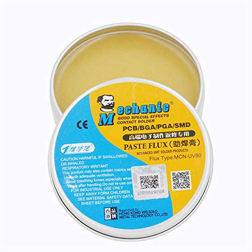 ChaRLes Mechanic Mcn-Uv80 No-Clean Pasta Saldante Flux Saldatura Tin Bga Flusso Di Saldatura Elettrico Per Pcb Bga Smd