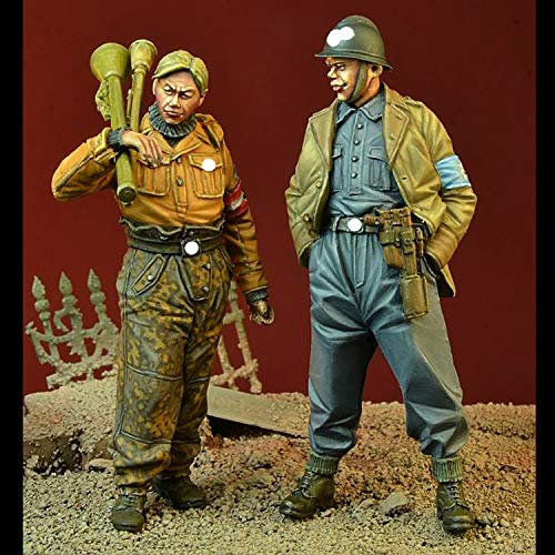 PANGCHENG 1/35The Last Order vol. 4, Resin Model Soldier GK, Militärthema, Nicht zusammengebautes und unbemaltes Kit