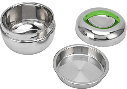 TOTITOM TéRmica de Acero Inoxidable lonchera de 0,8L, Con compartimentos y tapas, Aislada PortáTil Para Estudiantes, Trabajadores de Oficina, TéRmica, de Comida Caliente Regalo de San Valentín