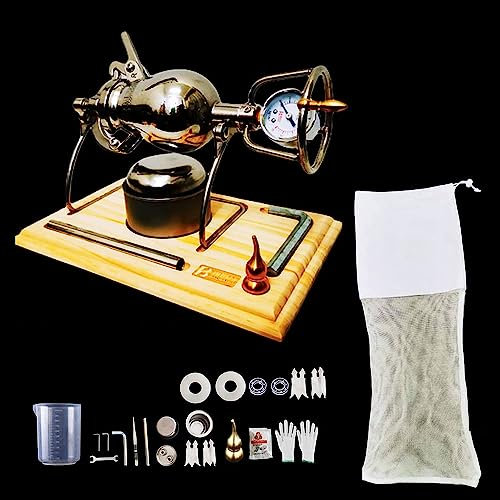 520 ml große Hand-Popcorn-Maschine, traditionelle altmodische Popcorn-Maschine, Retro-Handkurbel-Popcorn-Topf aus Edelstahl, Geschenke für Weihnachten, Halloween, Zuhause, Party