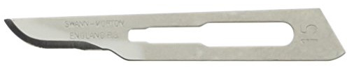 Swann-Morton ST15 Boîte de 100 Lames Stériles n°15