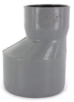 First Plast - Raccord PVC évacuation - Réduction PVC excentrée Mâle Femelle 80/50 -