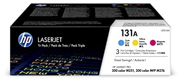 HP 131A (U0SL1AM) Multipack Original Toner cyan/magenta/gelb für HP LaserJet Pro M251, M276