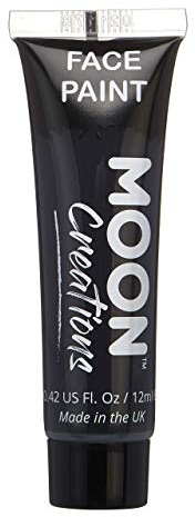 Face & Body Paint by Moon Creations - 12ml - Black