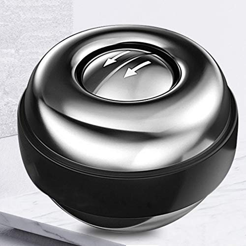 GLJ Gyroskopischer handtrainer Ball Selbststartender Handgelenk-Kreiselball, Handgelenkstärkungsgerät, Hand Enhancer, für Stärkere Armfinger Handgelenkknochen und Muskeln