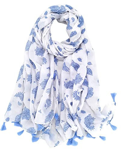 FAIRYGATE Halstuch Damen Stola Festlich Tuch Mit Fransen Weicher Fransenschal Für Hochzeit Party Schals & Tücher Für Abendkleid 15240