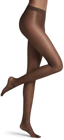 FALKE Femme Pure Matt 20 Den W Ti Transparents Fantaisie Collants, Marron Brenda 5179, XL EU