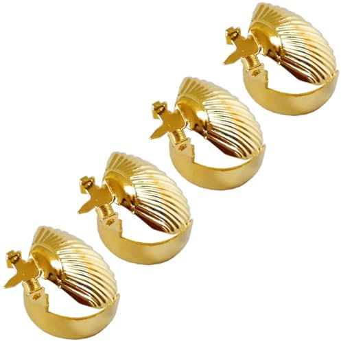 Automatischer Feuerlöscher, Kerze, Feuerlöscher für Zuhause, Docht, Spitzkerzen, für Kerzenliebhaber, Kerzenlöscher, Werkzeug, Haushaltsprodukte, Metall, 4 Stück