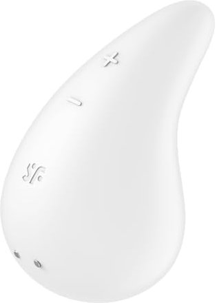 Satisfyer Dew Drop Vibro-Masseur | Sextoy Clitoridien | Sex Toys étanche (IPX7) & rechargeable | 12 Programmes Puissants | Silicone médical Sex Toýs Femme
