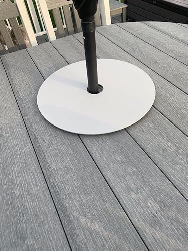 Garden Parasol Acrylic Lazy Susans 38.5cm Diameter - Turntable Plates